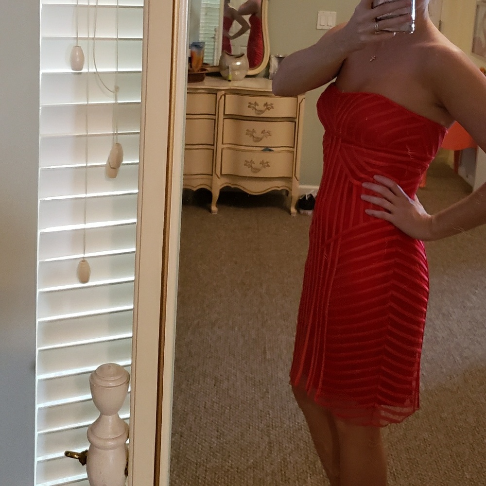 Red Cache dress
